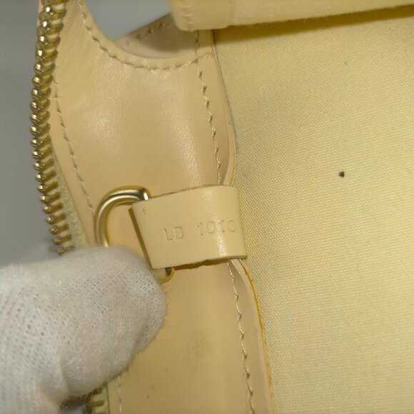 688322BA (L4) Louis Vuitton Shoulder Bag Croisette PM Yellow Epi Leather - Picture 8 of 9